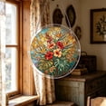 thumbnail image 1 of BingTong Acrylic Puzzle Colorful Window Decor, Flower Acrylic Puzzles Suncatcher Window Hanging For Home Decor, Double-Sided Transparent Wall Decoration For Living Room, 1 of 9