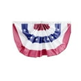 thumbnail image 1 of Gpaecead American Flags 60*120cm, 4th Of July Decorations, USA Flags Pleated Fan Flag, Patriotic Bunting For Outside, Red White And Blue Buntings, 1 of 9
