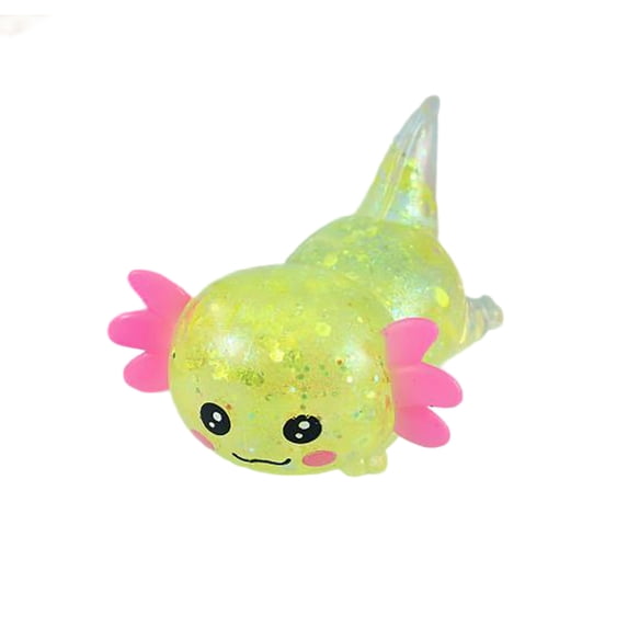 BingTong Axolotl Slow Rising Moldable Ball, Medium Axolotl Stress Ball, Soft Slow Rising Stress Relief Playthings, Sensory Fidget Playthingss For Anxiety C