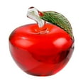 thumbnail image 1 of BingTong Crystal Apple Figurine Healing Artificial Crystal Apple Paperweight Carved Figurine Statue Home Holiday Wedding Decoration Home Office Ornaments Decor Red, 1 of 7
