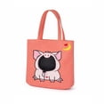 thumbnail image 1 of BingTong Cute Pig‑Shaped Pet Carrier Tote Bag,Soft Canvas Small Pet Shoulder Handbag,Breathable Opening Design,Travel Carrier for Small Cats Puppies,Outdoor Walking Shopping Daily,Pig, 1 of 6