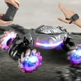 thumbnail image 1 of BingTong Gesture RC Car Large 1:14 Scale, 4WD 2.4G Hand Controlled Remote Control Car, All Terrains Trucks For Boys Gesture RC Stunt Car For Age 4-12 With Lights Music, 1 of 9