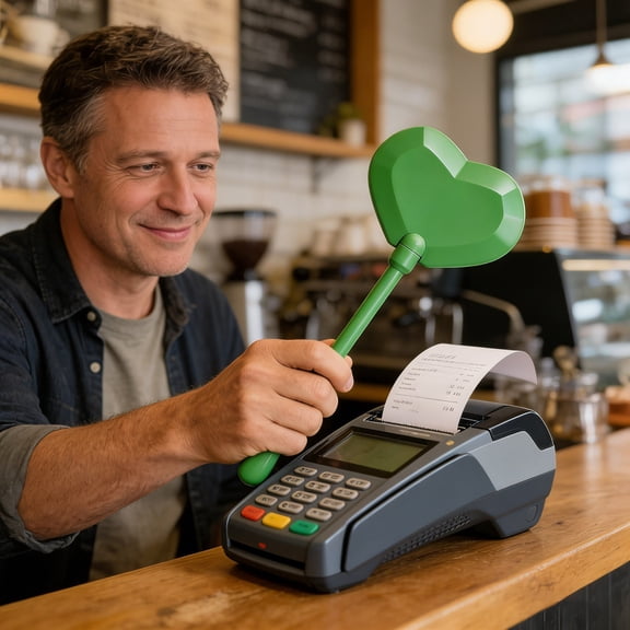 BingTong Heart-Shaped Tap to Pay Wand-Tap to Pay 3d Printed Wand Magic Contactless Credit Card Holder Payment Wand,Wand With Hidden Card Slot For Fun Shopping & Novelty Gifts A