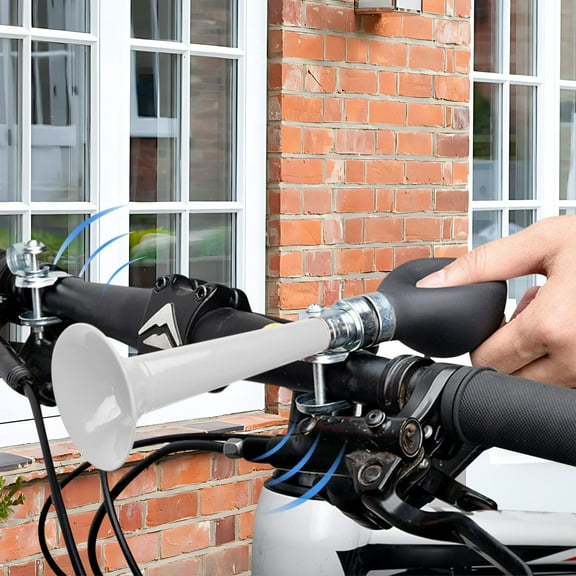 Gpaecead Loud Bike Horns for Adults and Kids - Bicycle Rubber Squeeze Bulbs for Handlebar Accessories (6 Assorted Colors, 7 x 2 x 2 in)