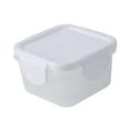 thumbnail image 1 of BingTong Mini Food Storage Containers, Mini Fresh-Keeping Box Leakproof Lids, Condiment Sauce Containers, Mini Freezer Storage Containers Airtight Containers Home Storage Box 1pcs White, 1 of 7