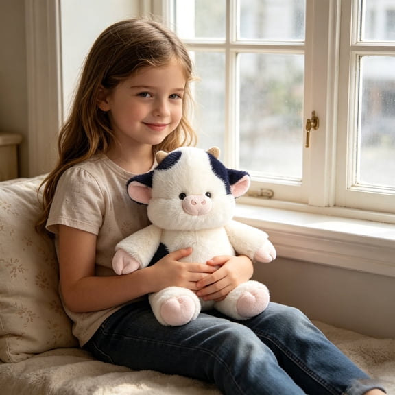BingTong Running Fox Plush Toy ,Soft Plush Build With Cuddly Texture,Kids Companion Doll For Sleeping Soothing Soft Stuffed Animal With Cute Design