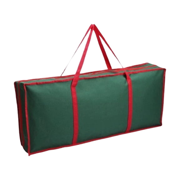 BingTong Wrapping Paper Storage Containers - Gift Wrap Organizer, Christmas Wrapping Paper & Holiday Accessories Storage Box, Long Gift Wrap Storage Container Bag Green