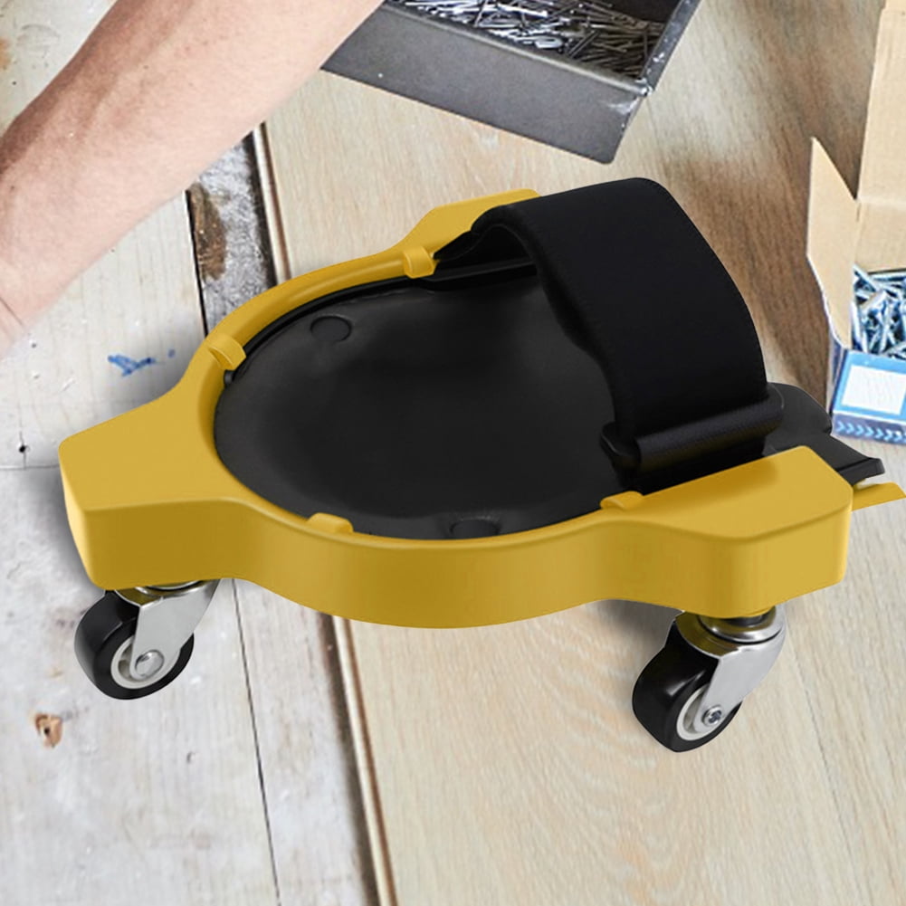 BingXing Plastic Rolling Kneeling Pad Knee Protection Wheel Knee Pad Floor Tiles Seams