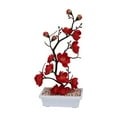 BingYELH Lifelike Artificial Potted Plant Artificial Potted Plant
