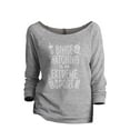 thumbnail image 1 of Binge Watching Is An Extreme Sport Women's Fashion Slouchy 3/4 Sleeves Raglan Lightweight Sweatshirt Sport Gray Small, 1 of 3