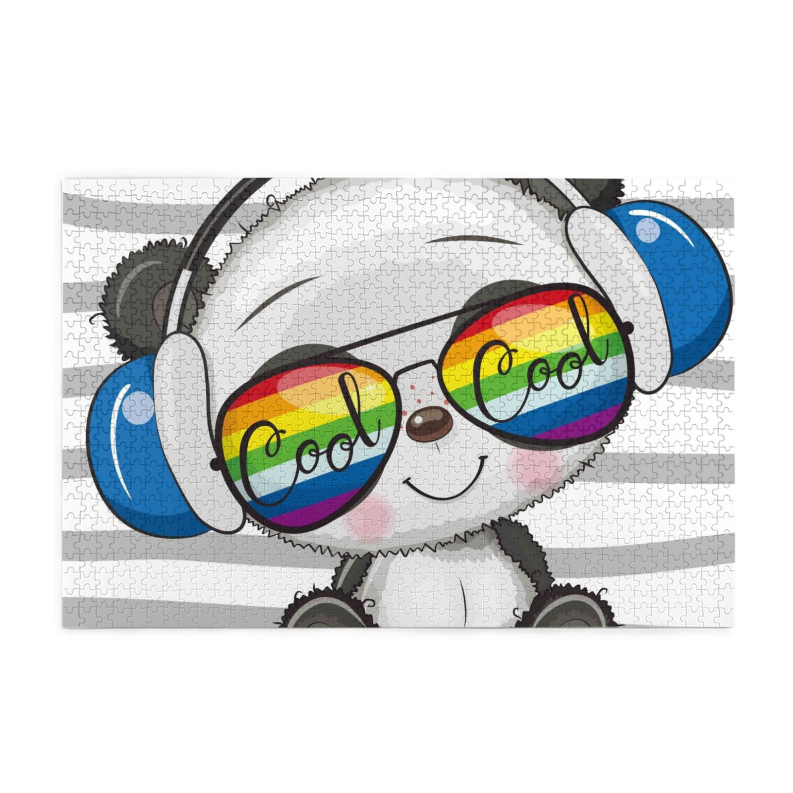 Puzzle „Clucking In Glasses“ – 1000 Teile, Lustiges Hühner-Motiv Mit Brille, Für Erwachsene & Puzzle-Fans