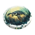 thumbnail image 1 of Bingfone 12 Inch Padded Round Bar Stool Cover Cushion With Elastic Fabric Round Chair Seat - Watercolor Turtle3, 1 of 7