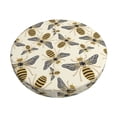 thumbnail image 1 of Bingfone 13 Inch Padded Round Bar Stool Cover Cushion With Elastic Fabric Round Chair Seat - Flying Bees1, 1 of 7