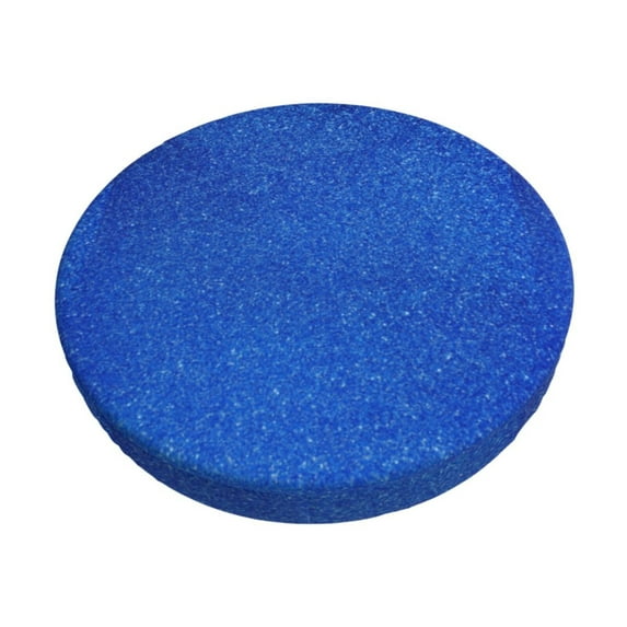 Bingfone 14 Inch Padded Round Bar Stool Cover Cushion With Elastic Fabric Round Chair Seat - Blue Glitter