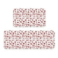 thumbnail image 1 of Bingfone 2 Pcs Kitchen Rugs and Mats,Cushioned Anti-Fatigue Floor Mat,PVC Non-Slip Kitchen Rug Set for Kitchen,Laundry Room,Sink 17"x47"+17"x29" - Halloween, 1 of 6