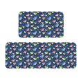 Bingfone 2 Pcs Kitchen Rugs and Mats,Cushioned AntiFatigue Floor Mat