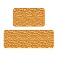thumbnail image 1 of Bingfone 2 Pcs Kitchen Rugs and Mats,Cushioned Anti-Fatigue Floor Mat,PVC Non-Slip Kitchen Rug Set for Kitchen,Laundry Room,Sink 17"x47"+17"x29" - Hot Dogs, 1 of 6