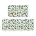 Bingfone 2 Pcs Kitchen Rugs and Mats,Cushioned AntiFatigue Floor Mat