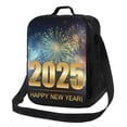 thumbnail image 1 of Bingfone 2025 New Year 5 Reusable Insulated Lunch Bag Cooler for Work School Picnic or Travel, 1 of 1