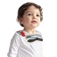 thumbnail image 1 of Bingfone 3d Lighthouse In The Surf Soft Bibs For Baby Boy Girl 360 Rotate Petal Absorbent Bibs Washable For Drooling Teething, 1 of 9