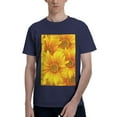 thumbnail image 1 of Bingfone 3d Sunflowers Men'S Loose Fit Short-Sleeve Pocket T-Shirt, 1 of 7