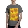 thumbnail image 1 of Bingfone 3d Sunflowers Men'S Loose Fit Short-Sleeve Pocket T-Shirt, 1 of 7
