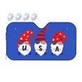 thumbnail image 1 of Bingfone 4th Of July Gnomes Car Windshield Sunshade,Sun Foldable Sun Shield Sun Visor For Car - Medium, 1 of 8