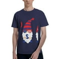 thumbnail image 1 of Bingfone 4th Of July Gnomes Men'S Loose Fit Short-Sleeve Pocket T-Shirt, 1 of 7