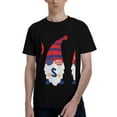 thumbnail image 1 of Bingfone 4th Of July Gnomes Men'S Loose Fit Short-Sleeve Pocket T-Shirt, 1 of 7