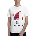 thumbnail image 1 of Bingfone 4th Of July Gnomes Men'S Loose Fit Short-Sleeve Pocket T-Shirt, 1 of 7