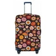 thumbnail image 1 of Bingfone 70s Groovy Hippie Retro Luggage Cover Washable Suitcase Cover Protector Anti-Scratch Suitcase Cover Fits 18-32 Inch Luggage, 1 of 9