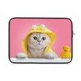 thumbnail image 1 of Bingfone A Funny Cat Laptop Sleeve Case 13 Inch, 360° Protective Computer Carrying Bag, 1 of 9