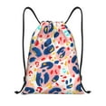 thumbnail image 1 of Bingfone Abstract Leopard Print Drawstrings Backpacks Bags For Men Women Gym Drawstrings Bag, 1 of 9