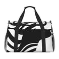 thumbnail image 1 of Bingfone Abstract Monochrome Profile Print Travel Duffel Tote Bag,Waterproof Shoulder Weekender Bag For Women and Men Swim Sports Travel Gym Bag，Foldable and expandable bag Lightweight, 1 of 7