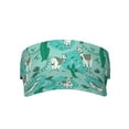 thumbnail image 1 of Bingfone Adjustable Empty Top Sun Visor For Women And Men-Alapaca In Boho, 1 of 8