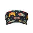 thumbnail image 1 of Bingfone Adjustable Empty Top Sun Visor For Women And Men-Retro Video Game, 1 of 8