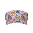 thumbnail image 1 of Bingfone Adjustable Empty Top Sun Visor for Women and Men-Cartoon Donuts, 1 of 6
