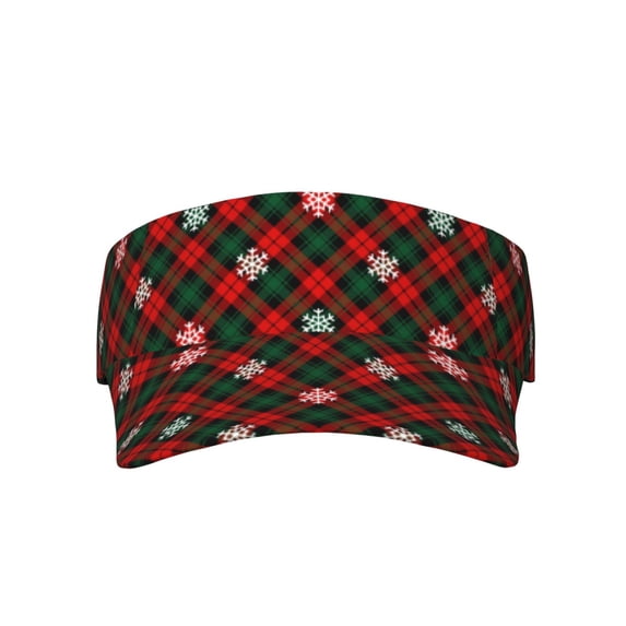 Bingfone Adjustable Empty Top Sun Visor for Women and Men-Christmas With Character