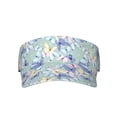 thumbnail image 1 of Bingfone Adjustable Empty Top Sun Visor for Women and Men-Colorful Butterfly, 1 of 8