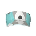 thumbnail image 1 of Bingfone Adjustable Empty Top Sun Visor for Women and Men-Dog In Bathtub, 1 of 6