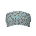 thumbnail image 1 of Bingfone Adjustable Empty Top Sun Visor for Women and Men-Funny Lobsters, 1 of 6