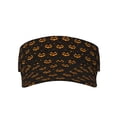thumbnail image 1 of Bingfone Adjustable Empty Top Sun Visor for Women and Men-Halloween Pumpkins1, 1 of 6