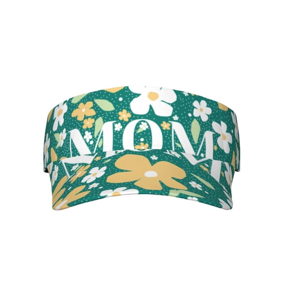 Bingfone Adjustable Empty Top Sun Visor for Women and Men-Happy Mother's Day1