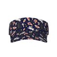 thumbnail image 1 of Bingfone Adjustable Empty Top Sun Visor for Women and Men-Retro Rabbit Flower, 1 of 6