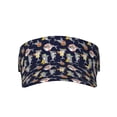 thumbnail image 1 of Bingfone Adjustable Empty Top Sun Visor for Women and Men-Sharks In Sunglasses, 1 of 6