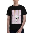 thumbnail image 1 of Bingfone Aerial Yoga For Unicorn Men'S Loose Fit Short-Sleeve Pocket T-Shirt, 1 of 7