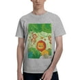 thumbnail image 1 of Bingfone African Animals In The Jungle Men'S Loose Fit Short-Sleeve Pocket T-Shirt, 1 of 7