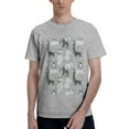 thumbnail image 1 of Bingfone African Animals Men'S Loose Fit Short-Sleeve Pocket T-Shirt, 1 of 7