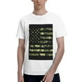 thumbnail image 1 of Bingfone American Flag Camo Men'S Loose Fit Short-Sleeve Pocket T-Shirt, 1 of 7