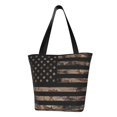 thumbnail image 1 of Bingfone American Flag With Desert Camouflage Women Shoulder Tote Bags Casual Bag Ladies Shopping Handbag, 1 of 7